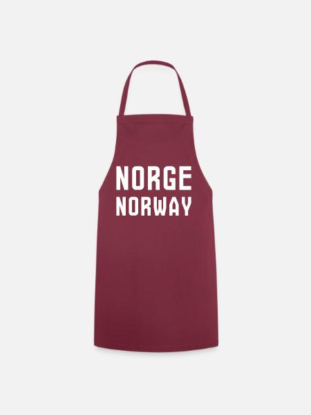 Norwegen - Norwegen - Kochschürze - Bordeaux