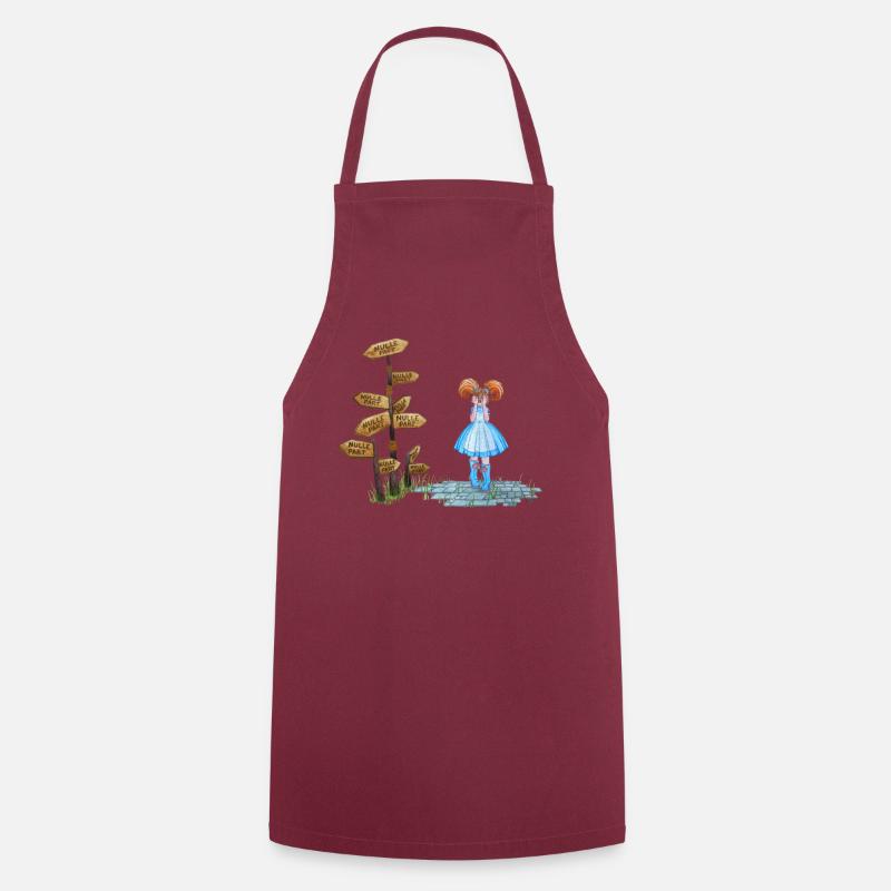 Nowhere - Cooking Apron - bordeaux