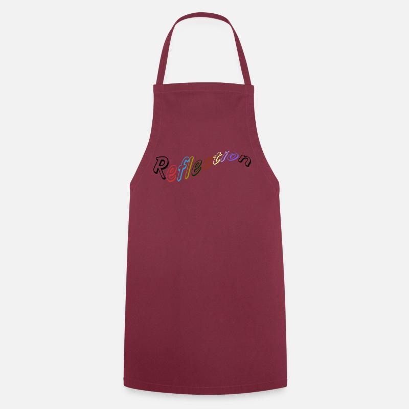 Reflection - Reflexion - Cooking Apron - bordeaux