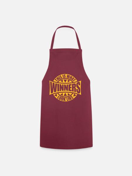 What Winners Look Like - Kochschürze - Bordeaux