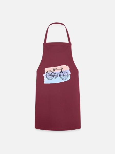 Fahrrad - Kochschürze - Bordeaux