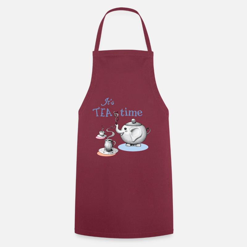 Teelefant - Cooking Apron - bordeaux