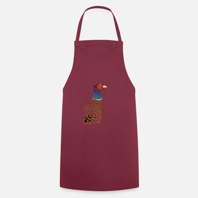 Phenominal Pheasant - Cooking Apron - bordeaux