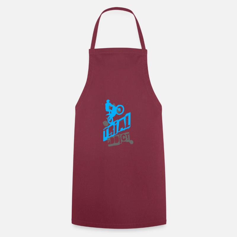 Trial addict - Cooking Apron - bordeaux
