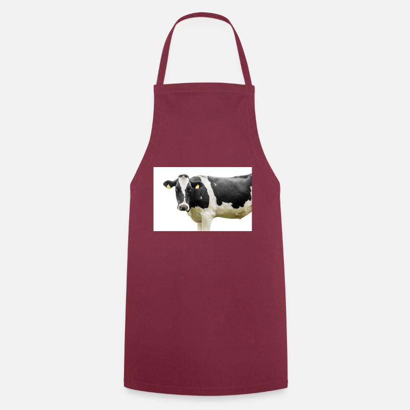 cow - Cooking Apron - bordeaux