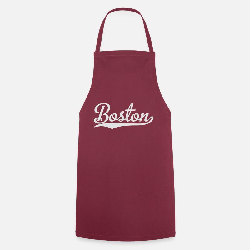 Boston - Tablier de cuisine - bordeaux