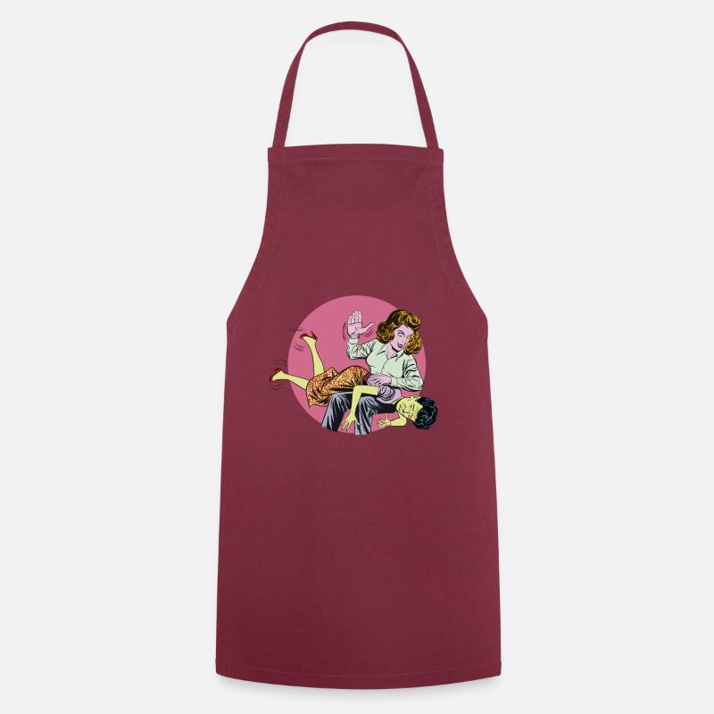 Spank 2 - Tablier de cuisine - bordeaux