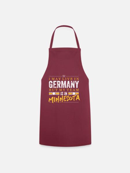 Minnesota Football Fans Germany - Kochschürze - Bordeaux