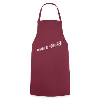trust the process Quote - Cooking Apron - bordeaux - Front - AI Model Male 185 dark (185cm)