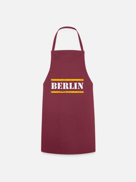 Berlin - Kochschürze - Bordeaux