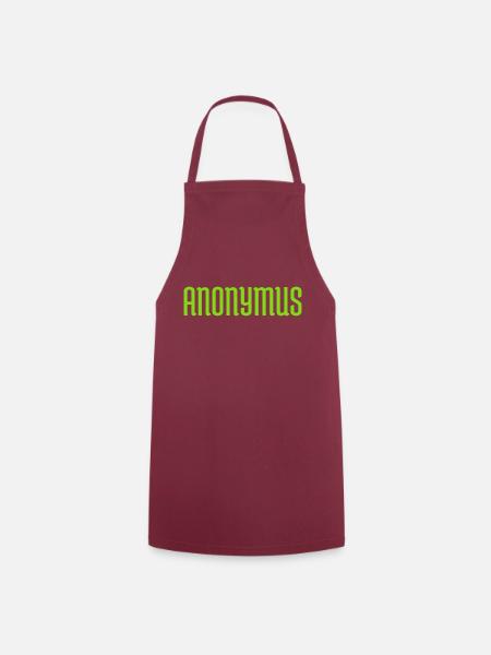 ANONYMUS - Kochschürze - Bordeaux