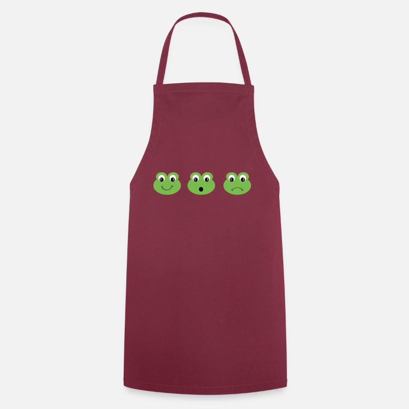 Frog - Cooking Apron - bordeaux