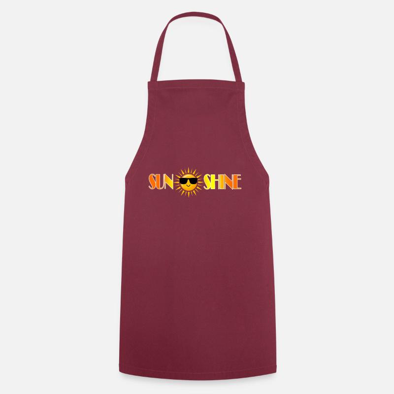 Sunshine - Cooking Apron - bordeaux
