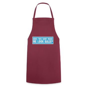 look soon citation de chemise - Tablier de cuisine - bordeaux - Devant - AI Model Male 185 dark (185cm)