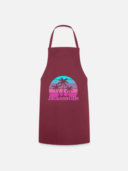 Jacksonville Florida - Kochschürze - Bordeaux