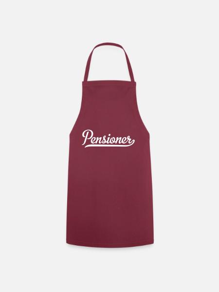 Pensioner - Kochschürze - Bordeaux