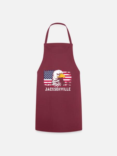 Jacksonville Florida - Kochschürze - Bordeaux