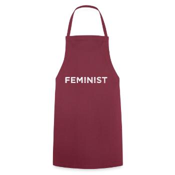 schriftzug humor ansage geschenk smeilie - Kochschürze - Bordeaux - Vorne - AI Model Male 185 dark (185cm)