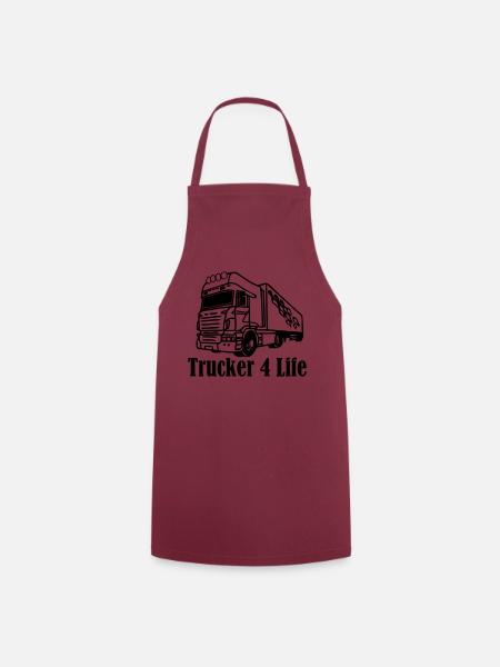 trucker © - Cooking Apron - bordeaux