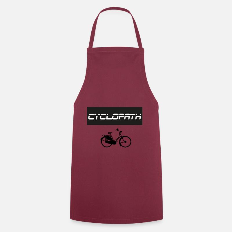CYCLOPATH Geschenkidee - Kochschürze - Bordeaux