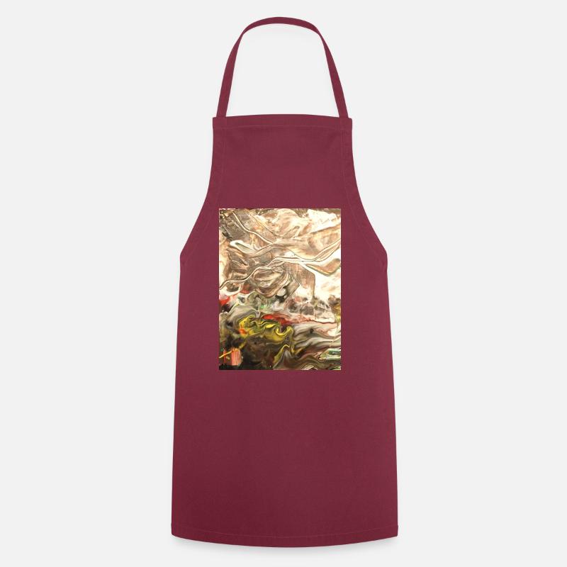Blurring Surroundings - Cooking Apron - bordeaux