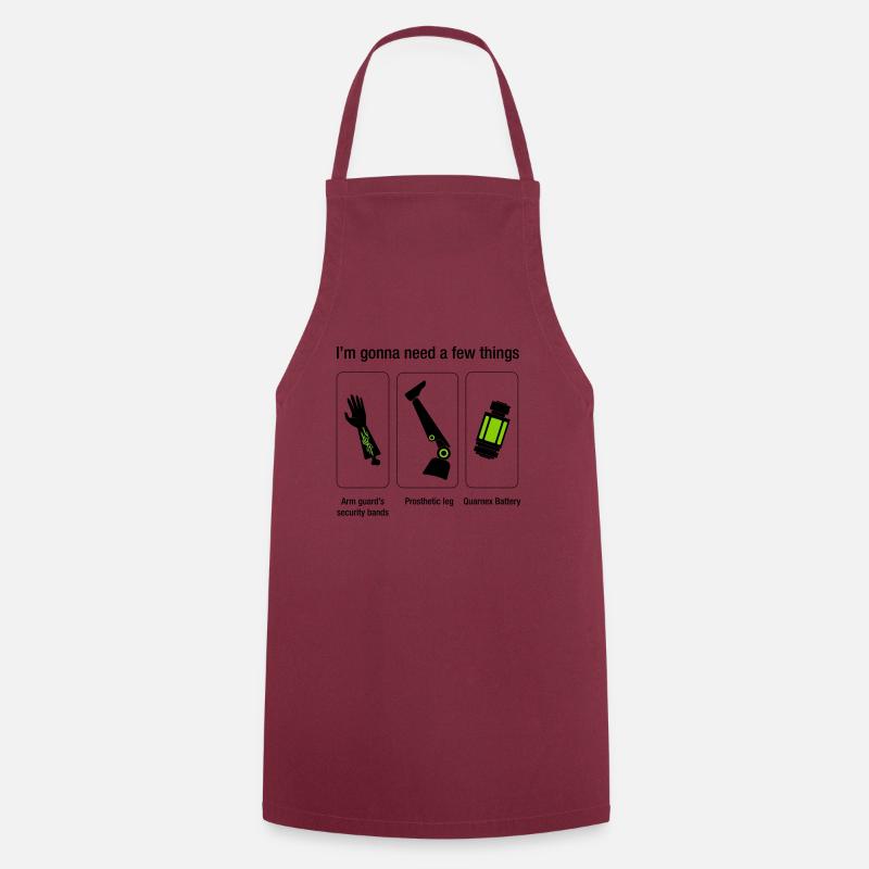 Rocket citation Few things gardiens - Tablier de cuisine - bordeaux