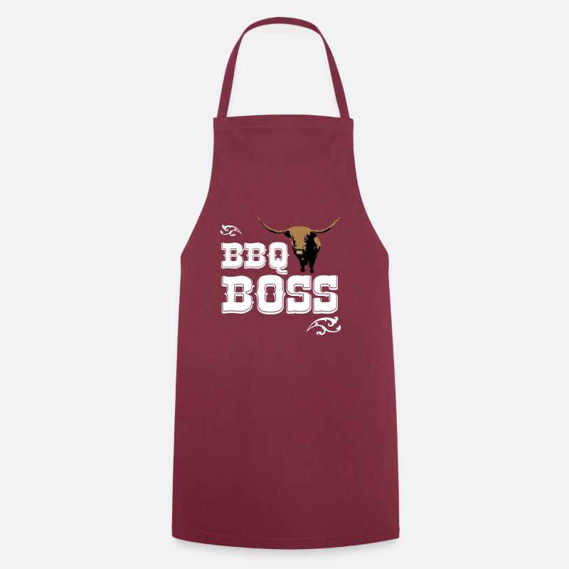 BBQ Boss - Cooking Apron - bordeaux