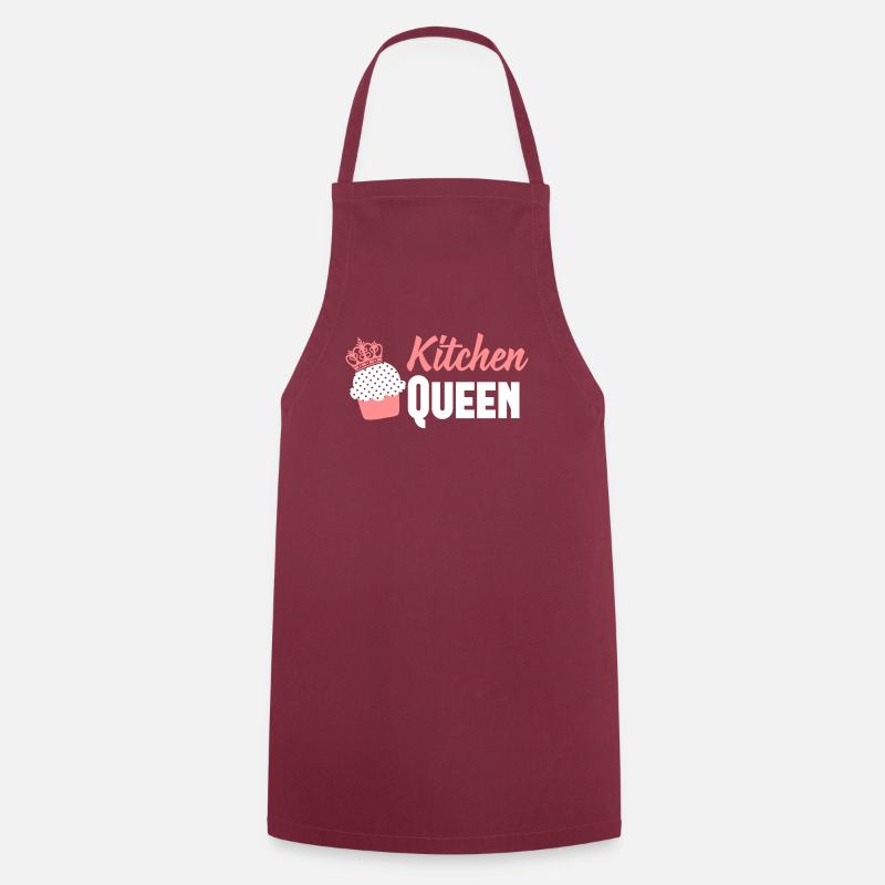 Kitchen Queen - Kochschürze - Bordeaux