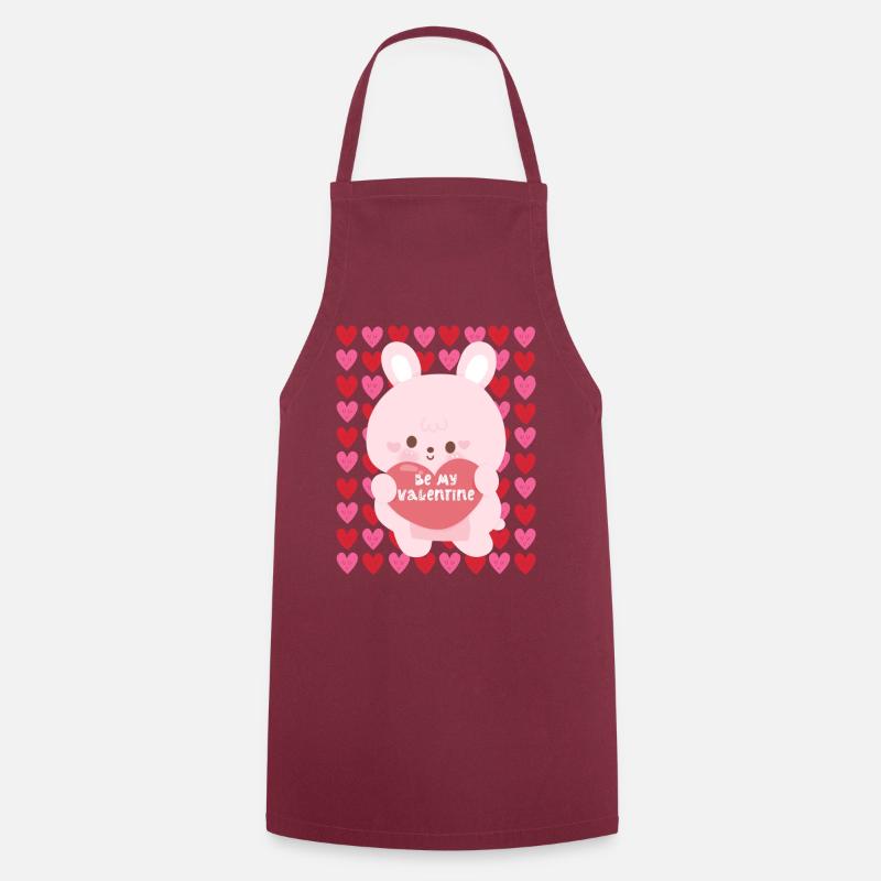 SEI MEIN VALENTINSTAG - Kochschürze - Bordeaux