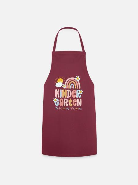 Kindergarten Team - Kochschürze - Bordeaux