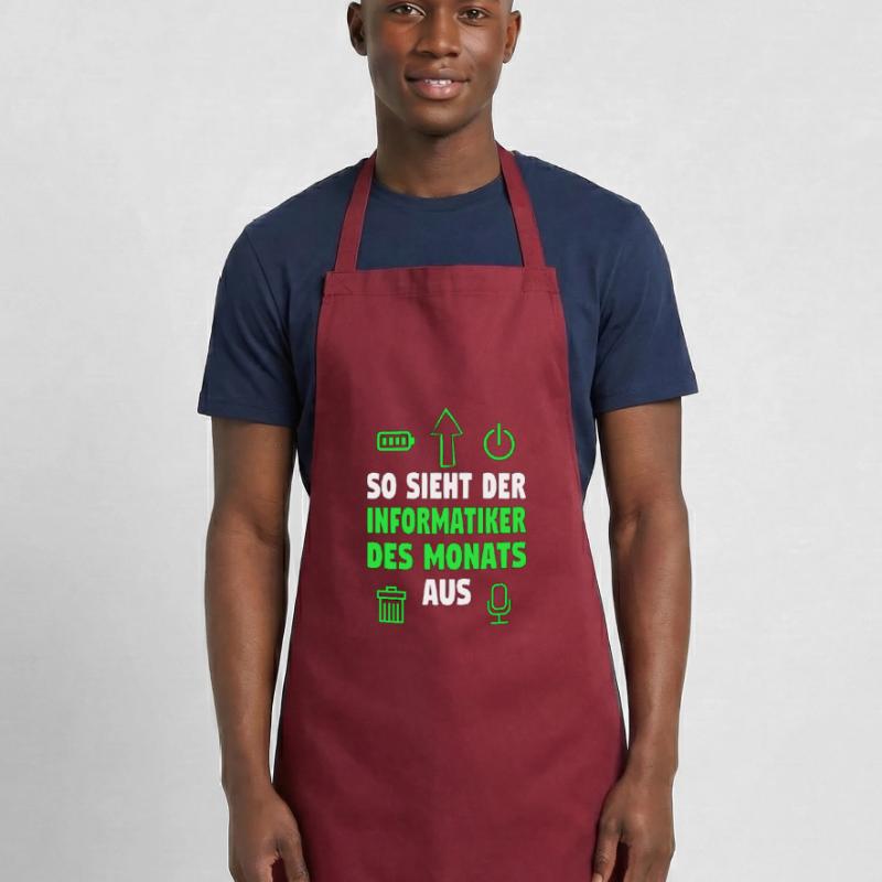 Informatik Computer Programmierer Entwickler Coder Kochschürze