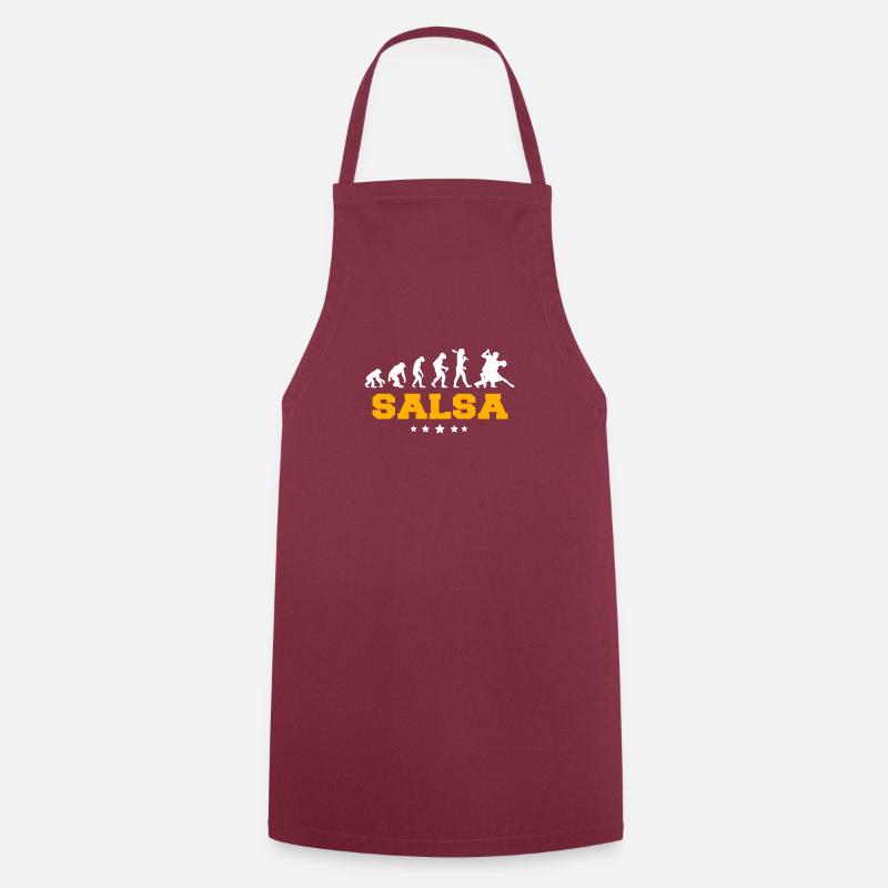 SALSA - Tablier de cuisine - bordeaux