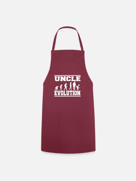 UNCLE EVOLUTION Shirt - Kochschürze - Bordeaux
