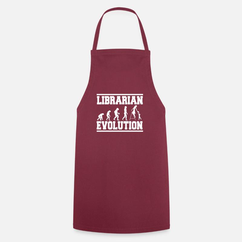 Chemise LIBRARIAN EVOLUTION - Tablier de cuisine - bordeaux