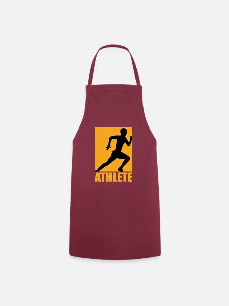 Athlete Design - Kochschürze - Bordeaux