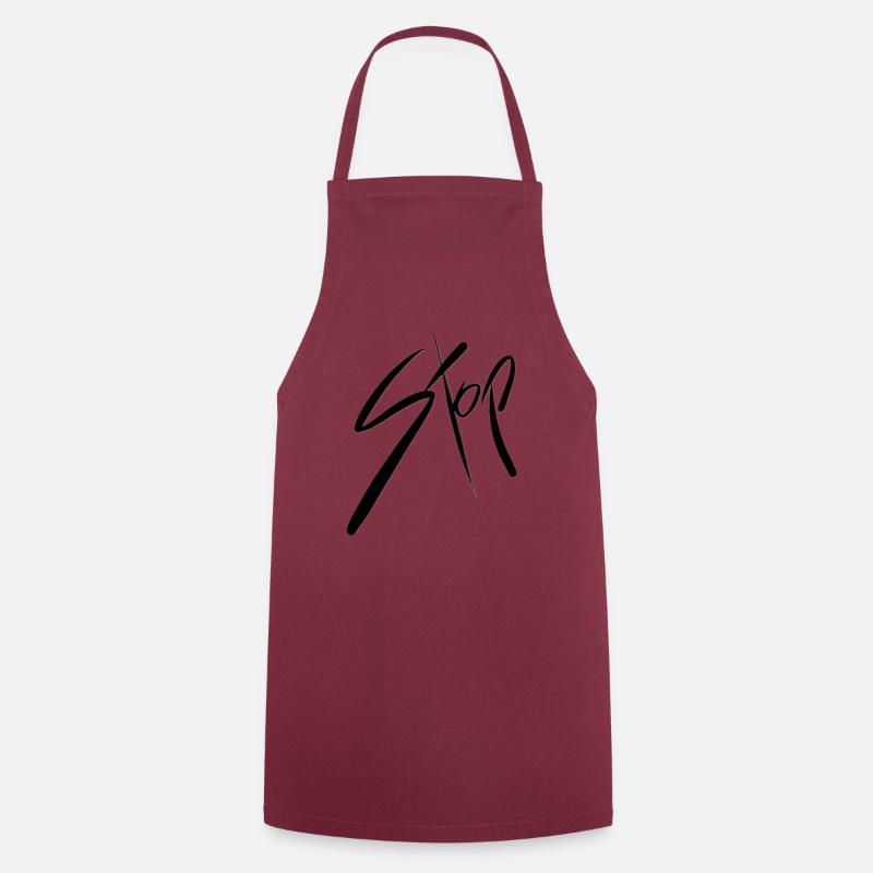 StopMadeWpx - Cooking Apron - bordeaux
