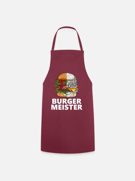 Burger Meister - Kochschürze - Bordeaux