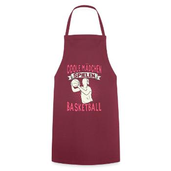 Basketball Training Trikot Coole Frauen Spielen - Kochschürze - Bordeaux - Vorne - AI Model Male 185 dark (185cm)