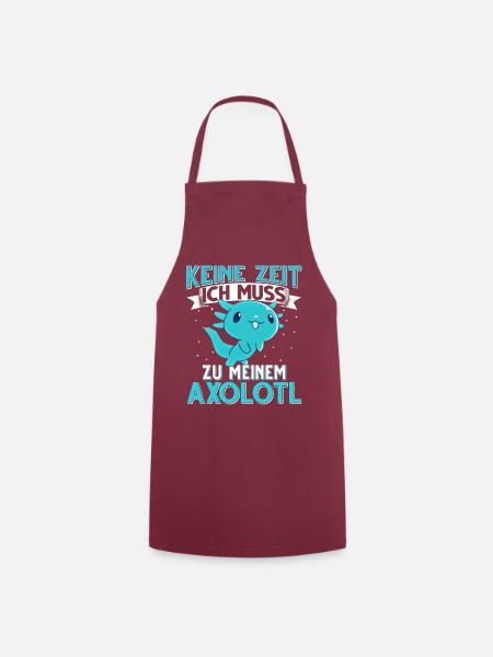 Axolotl - Kochschürze - Bordeaux