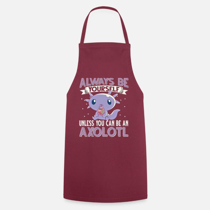 Axolotl - Cooking Apron - bordeaux
