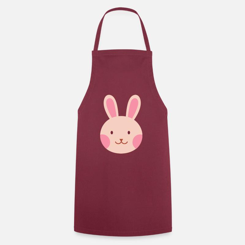 lapin mignon - Tablier de cuisine - bordeaux