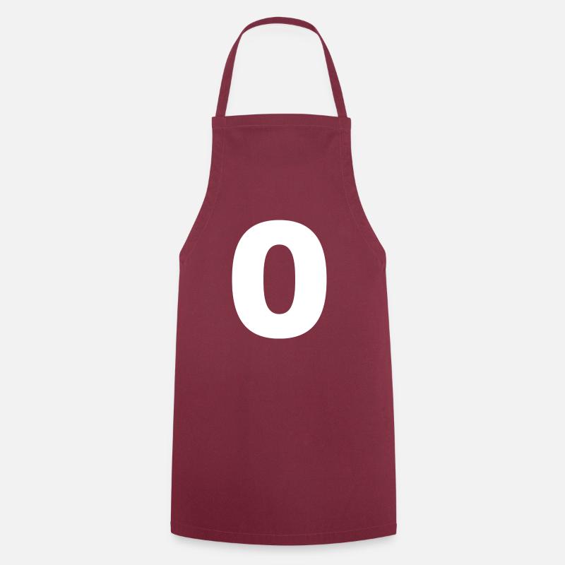 O - Cooking Apron - bordeaux