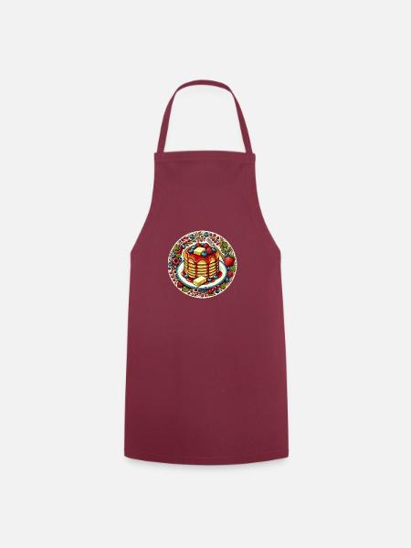 Fruchtige Pfannkuchen - Kochschürze - Bordeaux