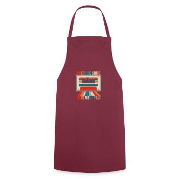 December 1952 - Awesome Since December 1952 - Cooking Apron - bordeaux - Front - AI Model Male 185 dark (185cm)