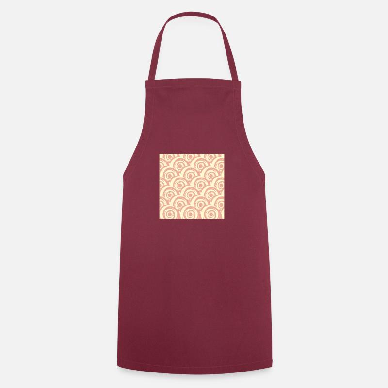 Roll bun - Cooking Apron - bordeaux