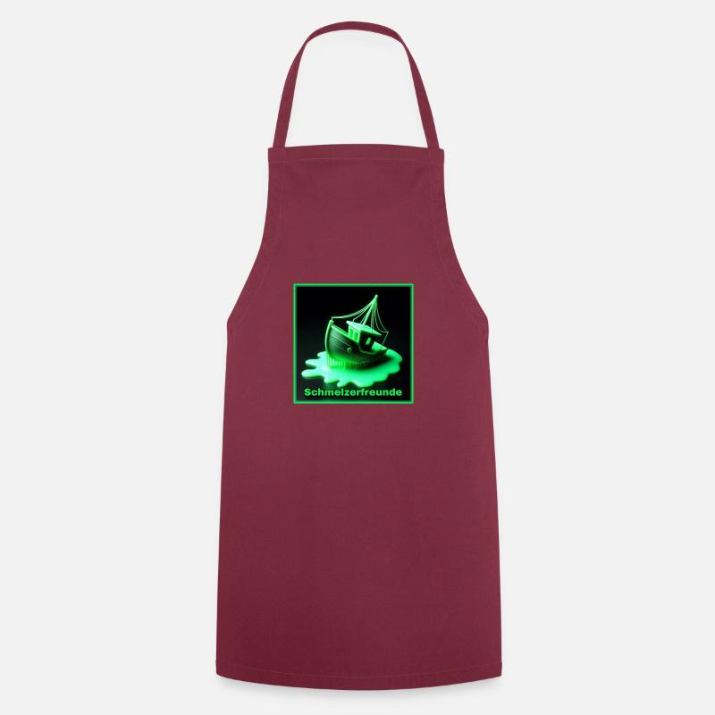 3D Printers - Schmelzerfreunde - Cooking Apron - bordeaux