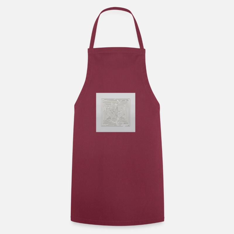 Liberal elegance - Cooking Apron - bordeaux