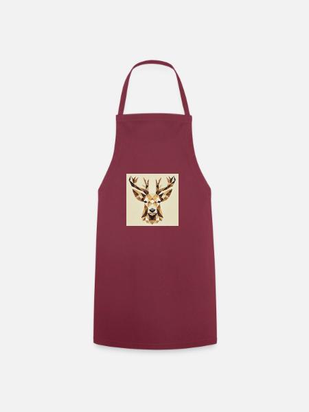 Deer - Kochschürze - Bordeaux