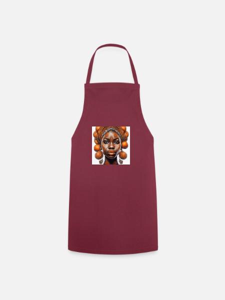 MUNDO LARANJA - Kochschürze - Bordeaux