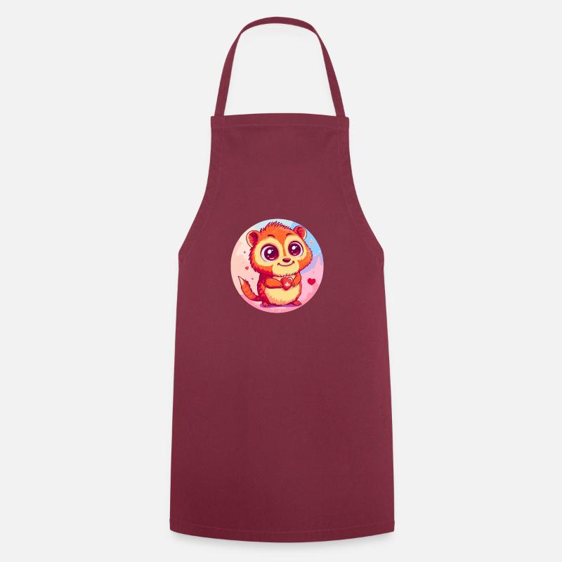 Beloved hug - Cooking Apron - bordeaux